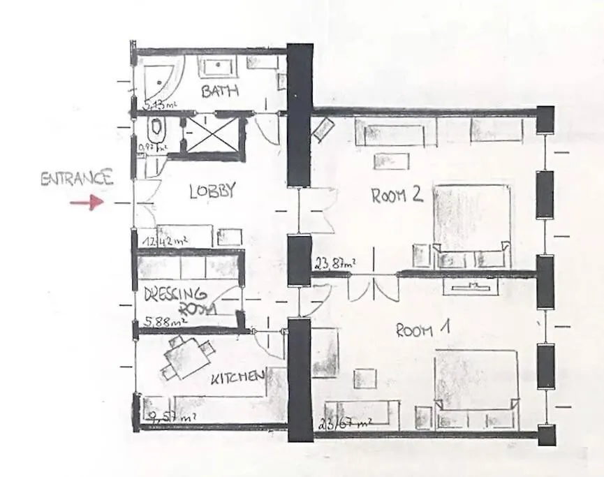 Apartment Wiener Altbauwohnung Österreich